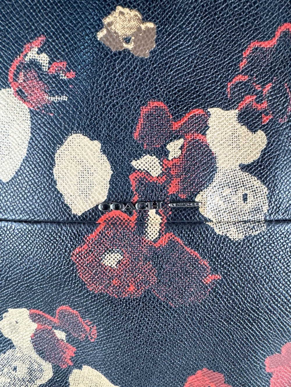 Coach Turnlock Borough Bag in Floral Print Leather. - Picture 2 of 16